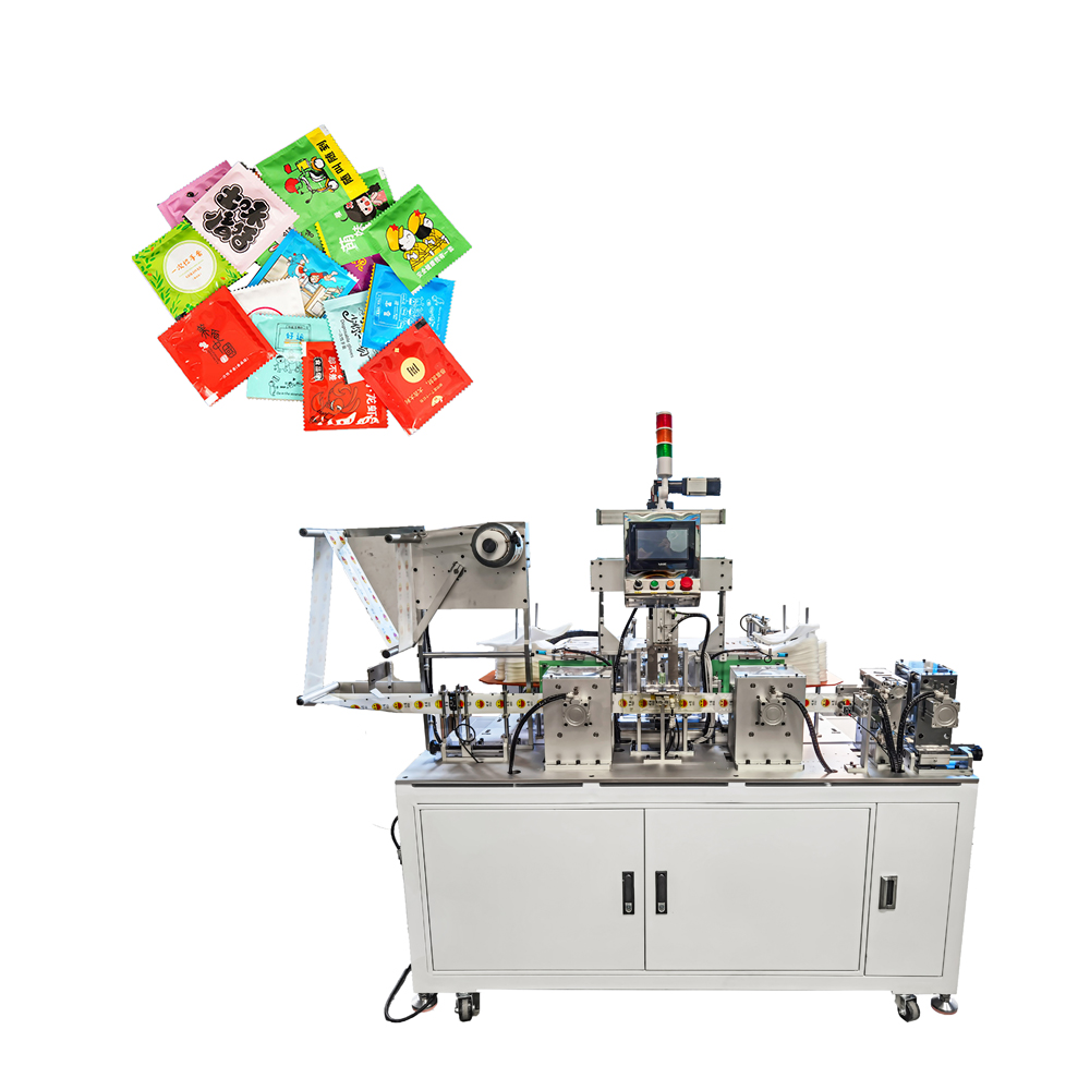 Disposable gloves packaging machine